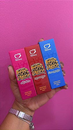 Um Beijo E Um Cheiro Perfume Beijável 15ml Sexy Fantasy