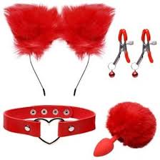 Kit Sensual Rabo De Coelho E Orelhas De Raposa Mega Import