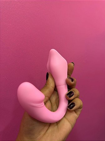 vibrador casal recarregável 11 modos flexível