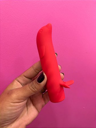 Vibrador golfinho ponto G recarregável