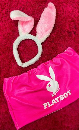 CROPED E TIARA COELHINHA