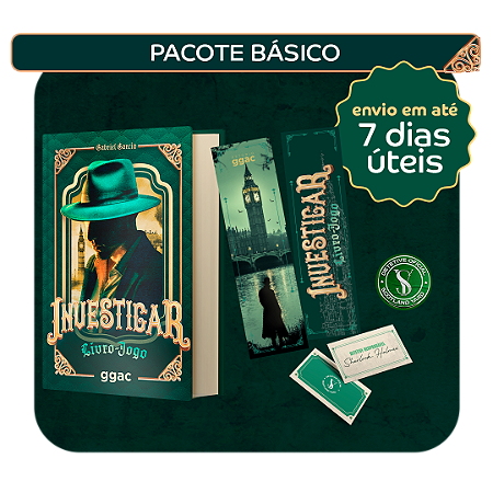 PACOTE BÁSICO - Investigar livro-jogo