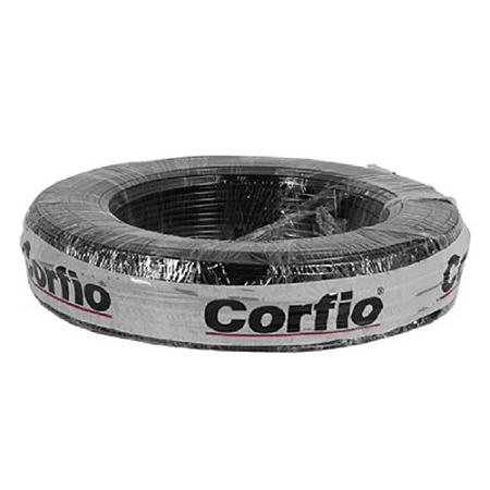 CABO FLEX 10,00MM PRETO CORFIO