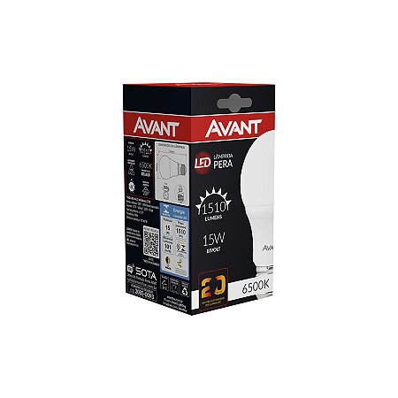 LAMPADA LED PÊRA 15W - AVANT