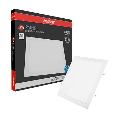 PAINEL LED EMBUTIDO 30X30 QUADRADO