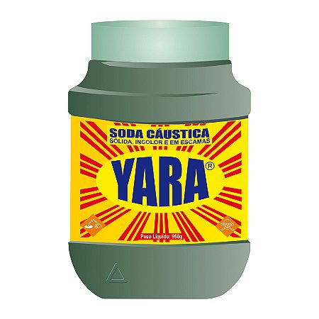 SODA CAUSTICA 950G - YARA