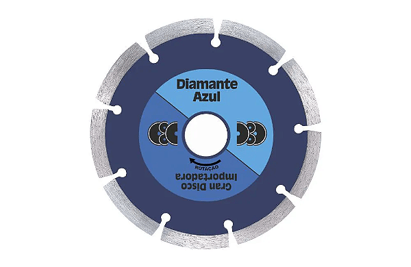 DISCO SEGMENTADO SECO - DIAMANTE AZUL