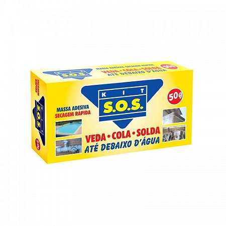 COLA MASSA CZ 50G  SOS EPOXI