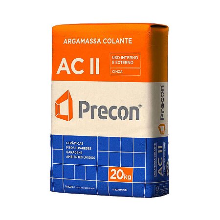 ARGAMASSA AC II 20KG - PRECON