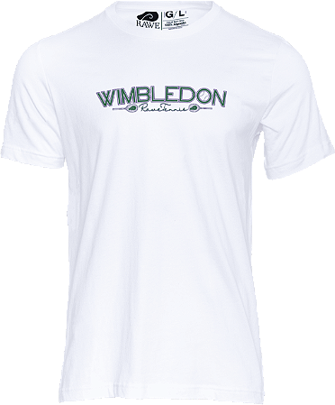 Camiseta para Tenista: Rawe Tennis Wimbledon. (Produto On Demand, com estampa digital).