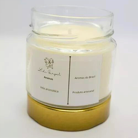 Vela Aromática a base de Cera De Côco na Fragrância Aromas Do Brasil 140g