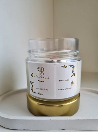 Vela aromática Lemongrass