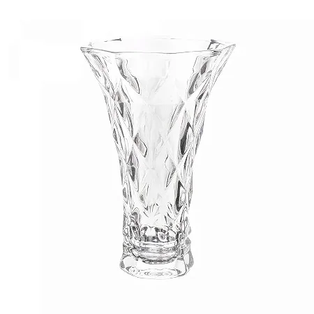 Vaso de Vidro Diamond 8cm x 15cm - Lyor Original
