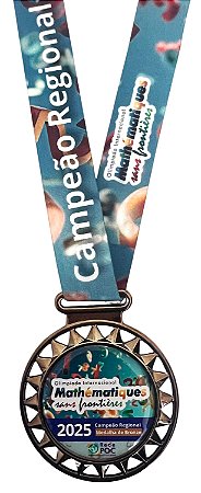 Medalha 2025 de Bronze - Premiação Regional