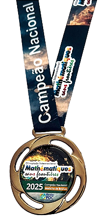 Medalha 2025 de Bronze - Premiação Nacional