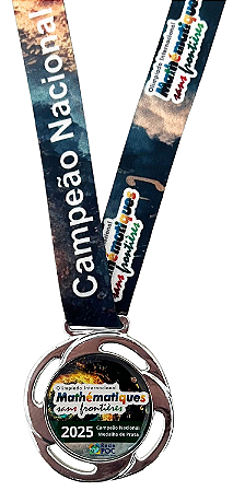 Medalha 2025 de Prata - Premiação Nacional