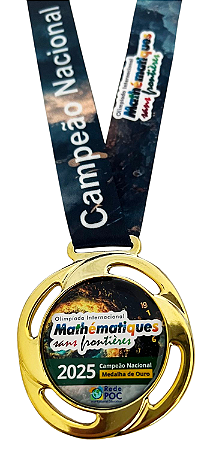 Medalha 2025 de Ouro - Premiação Nacional