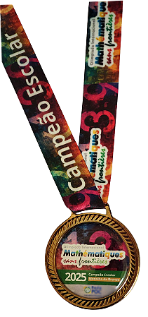 Medalha 2025 Escolar Bronze