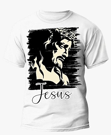 Camiseta Jesus Cristo Gospel Unissex Poliester Presentes