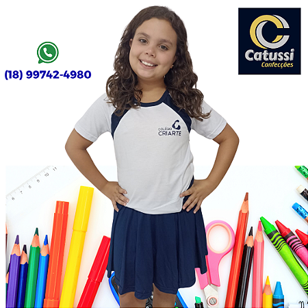 CAMISETA ESCOLAR CRIARTE