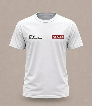 Camiseta Senai Branca