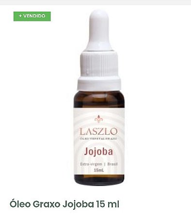 Óleo vegetal de jojoba