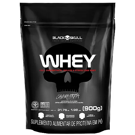 Whey Refil 900g - BLACK SKULL