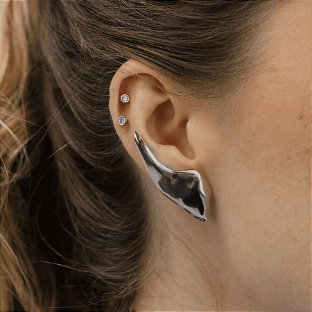 EAR CUFF ASTRA - PRATA
