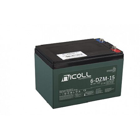 Bateria Nicoll 12v 15ah para veiculos eletricos