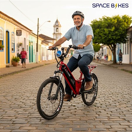 Bicicleta Elétrica Confort Full 800W (Autopropelido) - Duos
