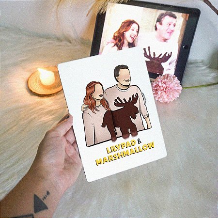 Quadro How I Met Your Mother - Lily e Marshall