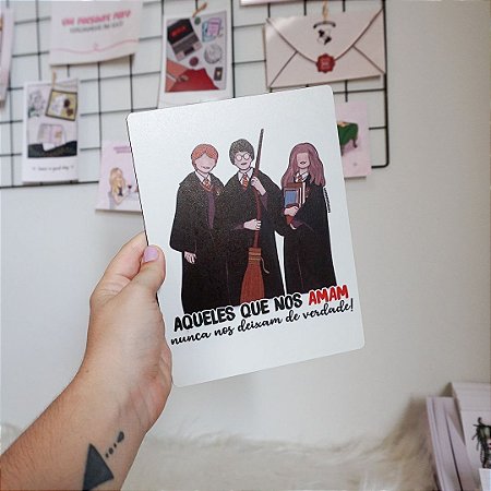Quadro Harry, Hermione e Rony | Harry Potter
