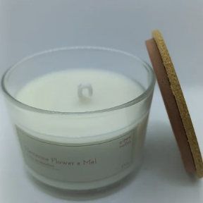 Vela aromática 100g  nectarine flower e mel