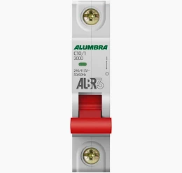 DISJUNTOR UNIPOLAR 10A C ALUMBRA ALBR3