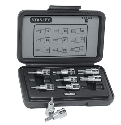 SOQUETE TORX JG 9PÇS 89-098 STANLEY