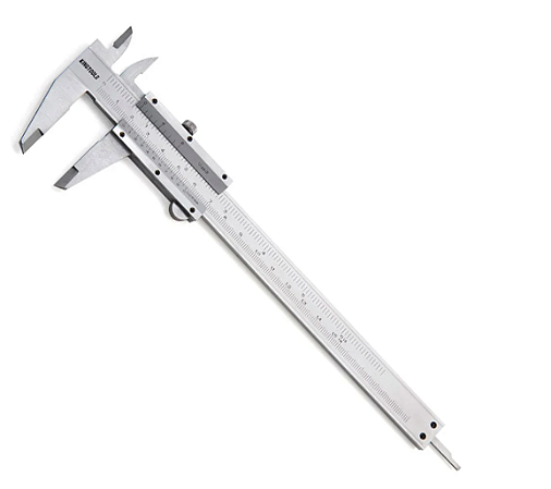 PAQUIMETRO UNIVERSAL ACO CARBONO 0.05MM/1/128"-200MM/8"-COD.COMERC.: 500.200 KING TOOLS
