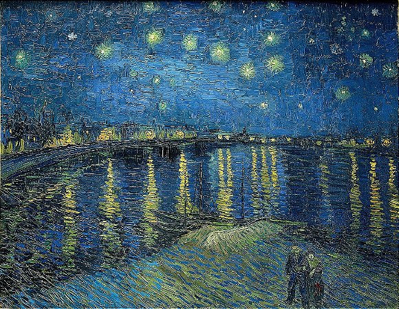 Noite Estrelada - Vincent van Gogh