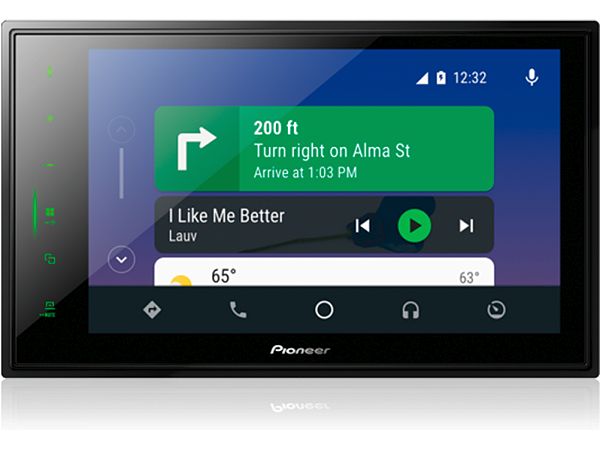 Multimídia Pioneer TV Digital Android Play Apple CarPlay Wi-Fi Tela 8 Polegadas DMH-ZS8280TV