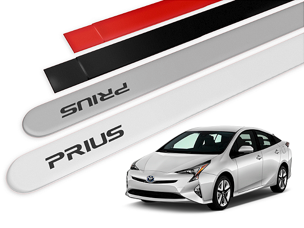 Jogo Friso Lateral Toyota Prius 13/.. Ponta Redonda com Grafia - Tiger