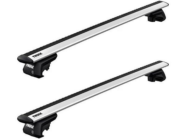 Rack de Teto Thule para Mitsubishi L200 Savana 2009 até 2018 - WingBar Evo Silver