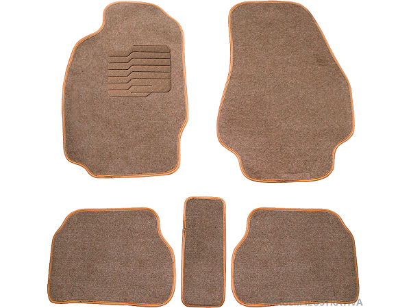 Tapete Carpete Honda WR-V 18/.. Bege Eloin 5 pçs - Ecotap