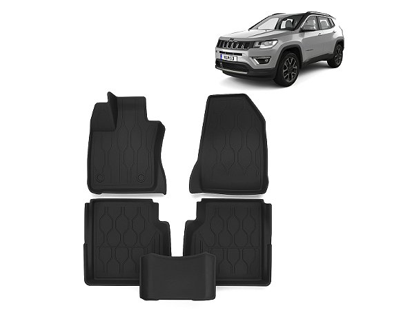 Tapete Bandeja Interno para Jeep Compass 2016 até 2025