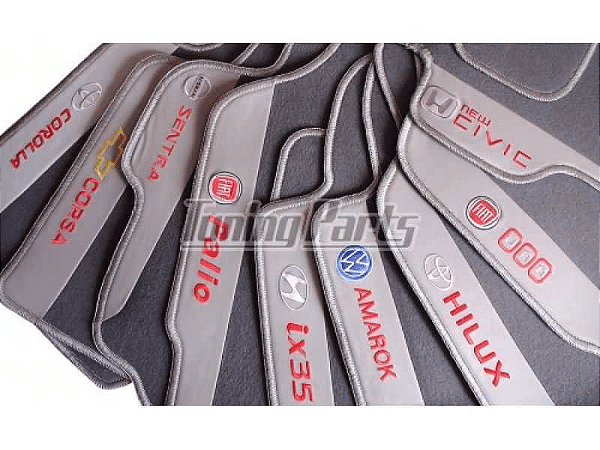 Tapete para Elba 85/95 Cinza (Jogo)