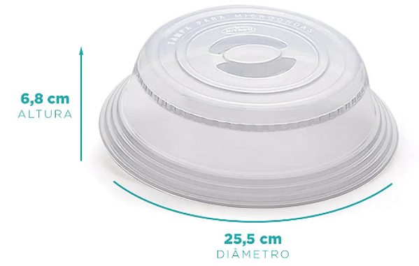 Tampa para Micro-ondas Nitron