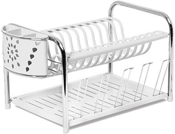 Secador Master Tubo com Porta Talheres e Copos Niquelart