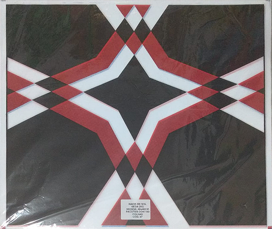 Seda Raios de Sol - 46x46cm