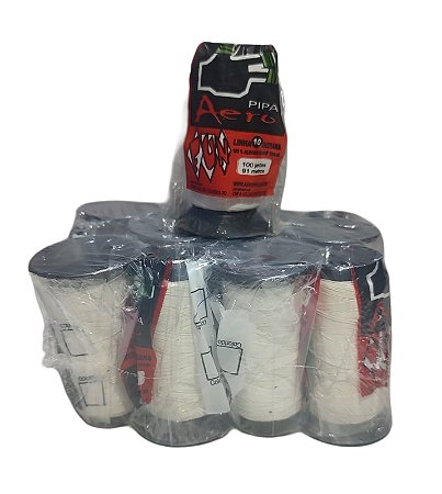 PACOTE | Linha Aero Fun Cone - 100 Jardas FIO 10