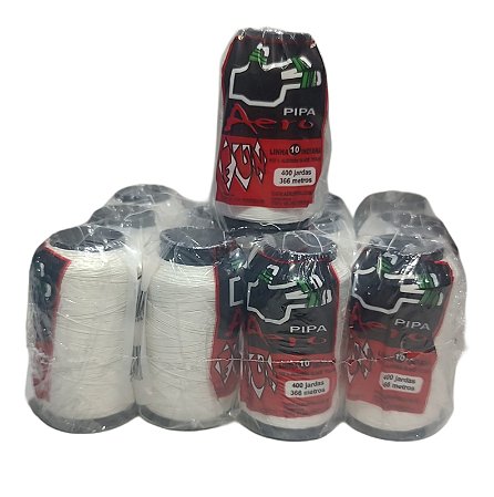PACOTE | Linha Aero Fun Cone - 400 Jardas FIO 10