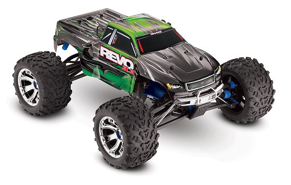 TRAXXAS REVO 3.3 4WD NITRO MONSTER TRUCK VERDE