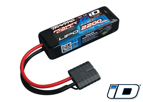 BATERIA TRAXXAS 2S LIPO 2200MAH 7.4V 25C - 2820X